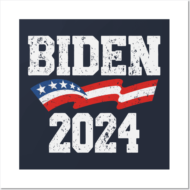 Biden 2024 Wall Art by Etopix